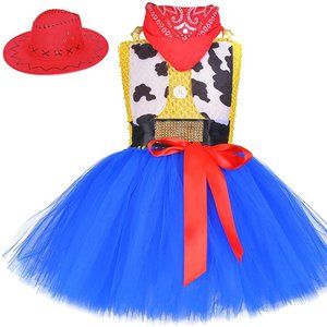 Toddler Toy Story Jessie/Cowgirl Tutu Costume